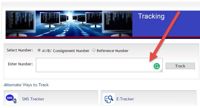 How To Track Consignment In Dtdc